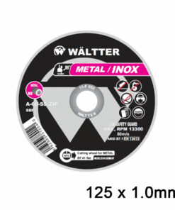 Δίσκοι Κοπής Σιδήρου / INOX WALTTER 125x1.0mm-1