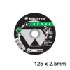 Δίσκος Κοπής Δομικών Υλικών WALTTER 125x2.5mm-1