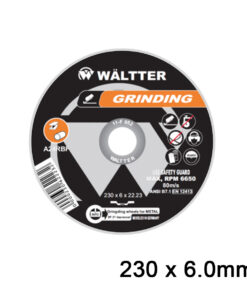 Δίσκος Λείανσης Σιδήρου / INOX WALTTER 230x6.0mm-1
