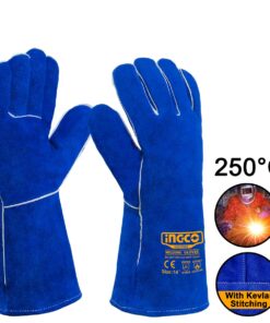 Γάντια Δερμάτινα Μακριά Ηλεκτροσυγκολλητών L-XL 14