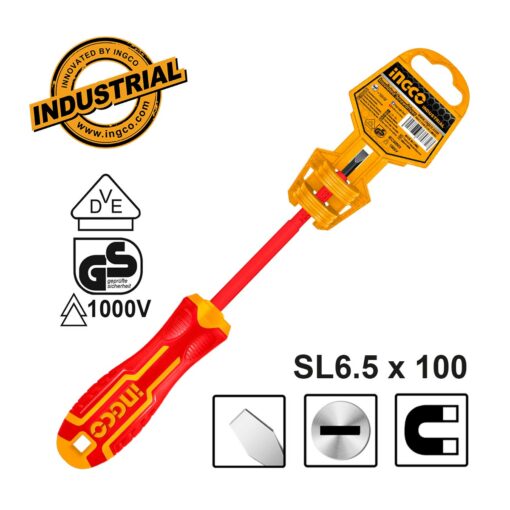 Κατσαβίδι Ηλεκτρολόγου VDE Ίσιο SL5.5x100mm-2