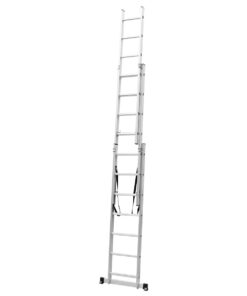 Τριπλή Σκάλα Επεκτεινόμενη Αλουμινίου 3 x 8 Σκαλοπάτια GeHOCK-6
