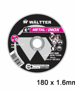 Δίσκοι Κοπής Σιδήρου / INOX WALTTER 180x1.6mm-1