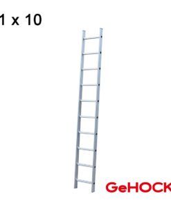 Μονή Σκάλα Αλουμινίου 1 x 10 Σκαλοπάτια GeHOCK-1